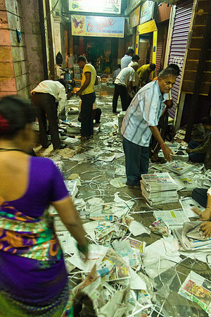 Newspaper Delivery Area, Mumbai